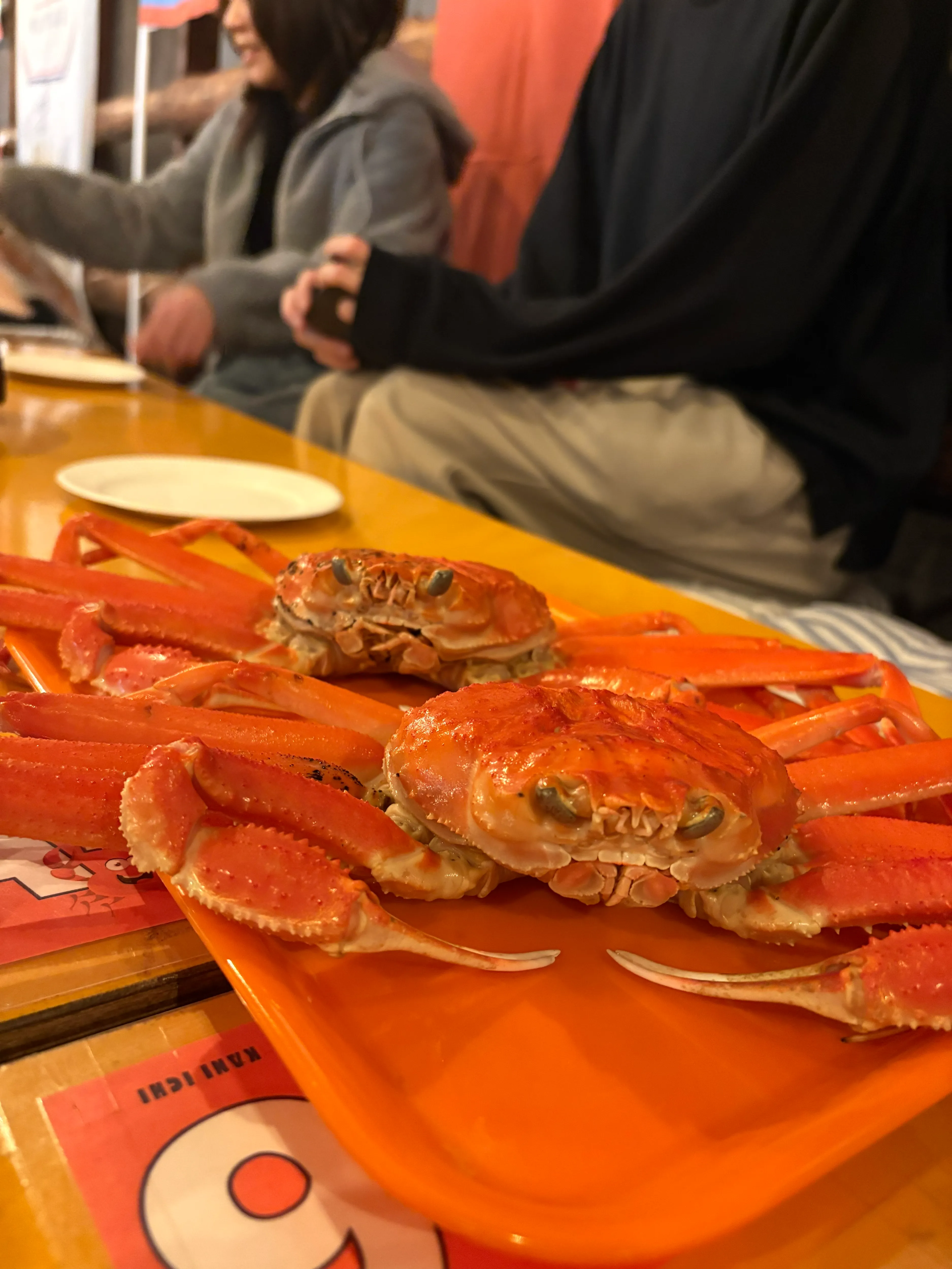 松江の蟹! 写真